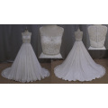 A-Line Bridal Dress Lace Beading Beading Sash